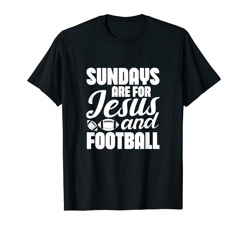 Football Christian Sundays Are Jesus T-Shirt - Fun Novelty Design Unisex