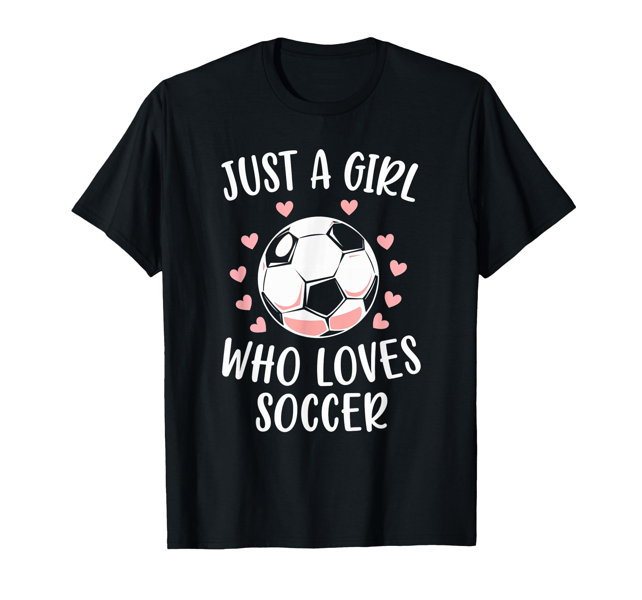 Just Who Loves Soccer Soccer Player T-Shirt - Aesthetic Graphic Unisex