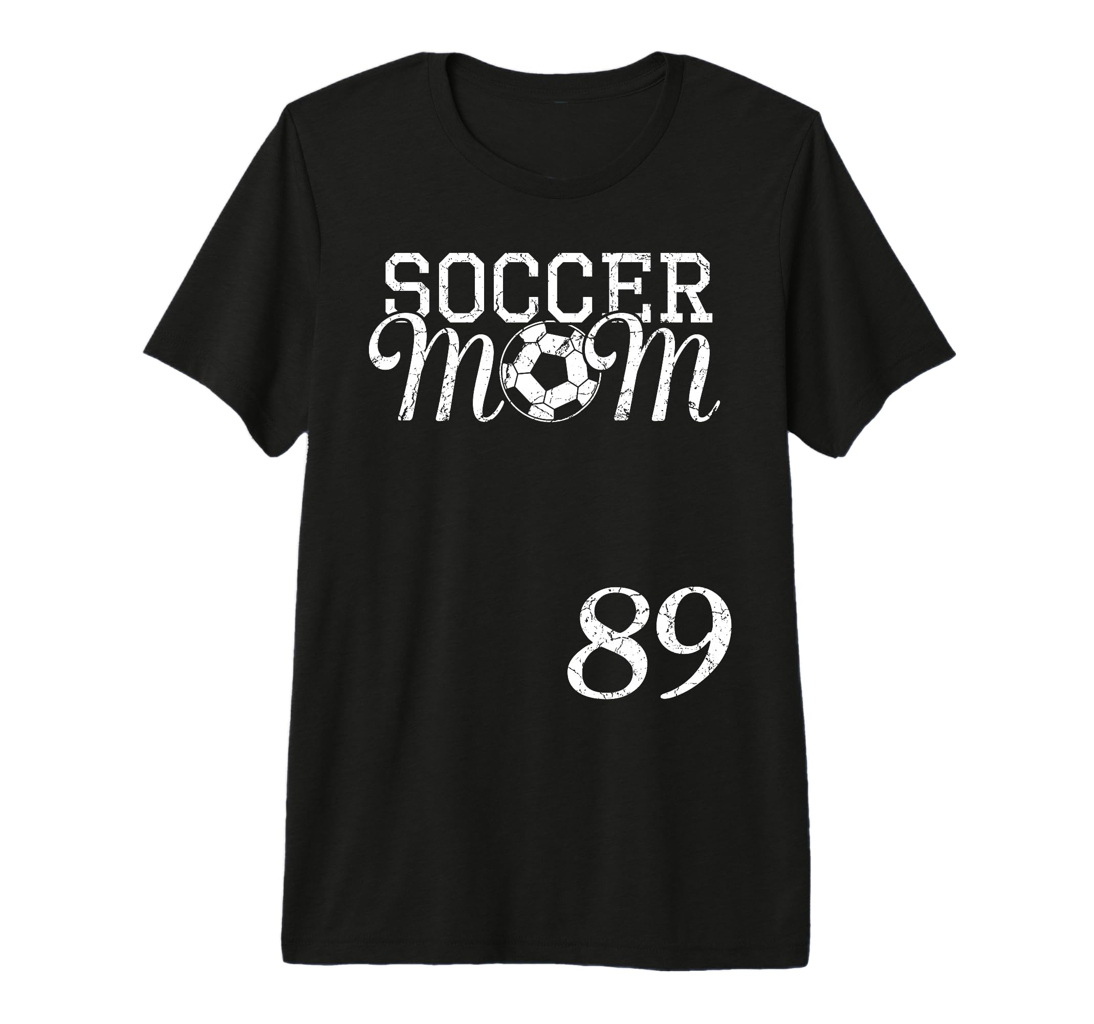 Soccer Mom Jersey Number 89 Favorite T-Shirt - Novelty Apparel Unisex