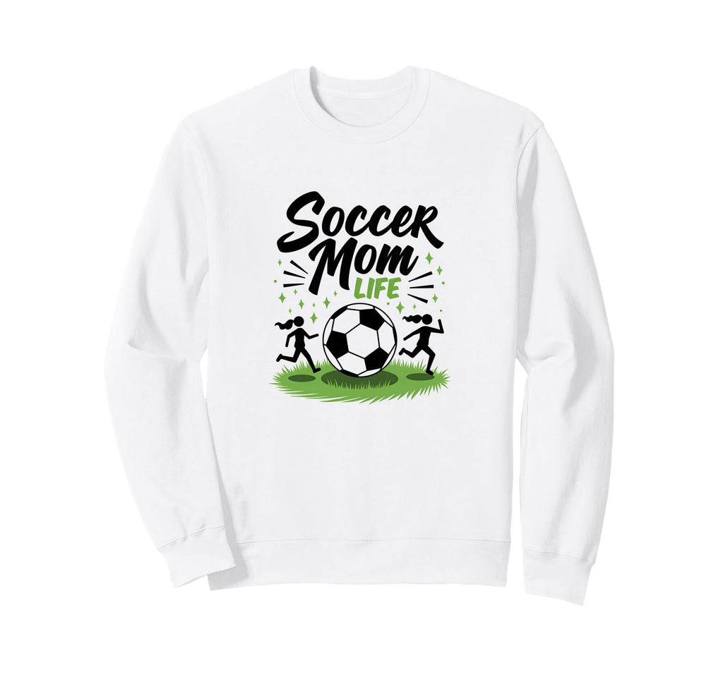Soccer Mom Life Proud Parent Team Sweatshirt - Streetwear Style Unisex