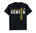 Cross Country Senior Night Senior T-Shirt - Aesthetic Graphic for Adults