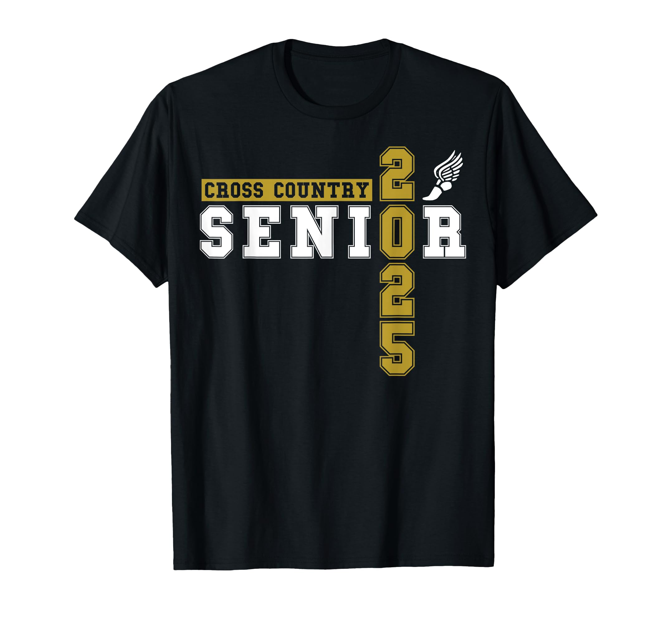 Cross Country Senior Night Senior T-Shirt - Aesthetic Graphic for Adults