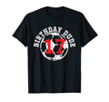 17 Year Old 17Th Birthday Dude Soccer T-Shirt - Graphic Print for Adults