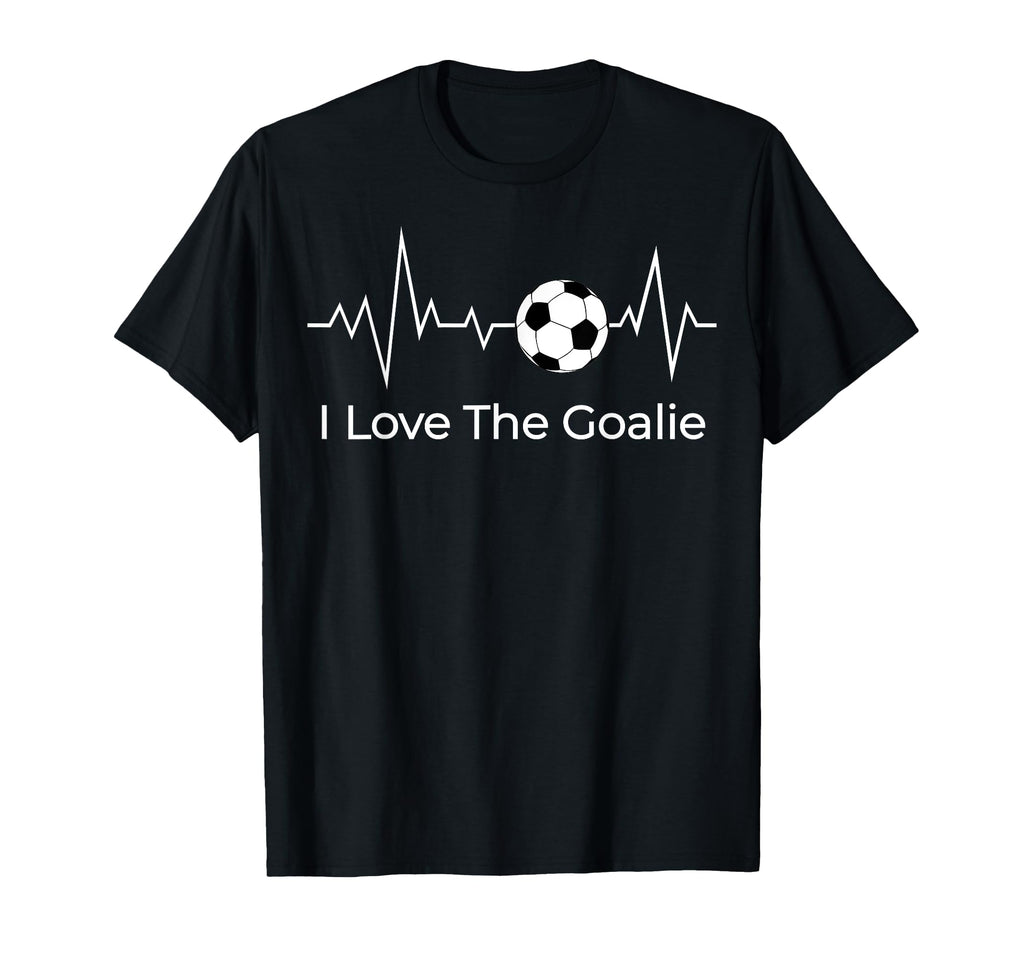 Soccer Goalkeepers I Love Goalie T-Shirt - Graphic Print for Adults