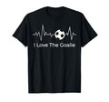 Soccer Goalkeepers I Love Goalie T-Shirt - Graphic Print for Adults
