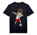 Dabbing Soccer Japan Japanese Football T-Shirt - Minimalist Print Unisex