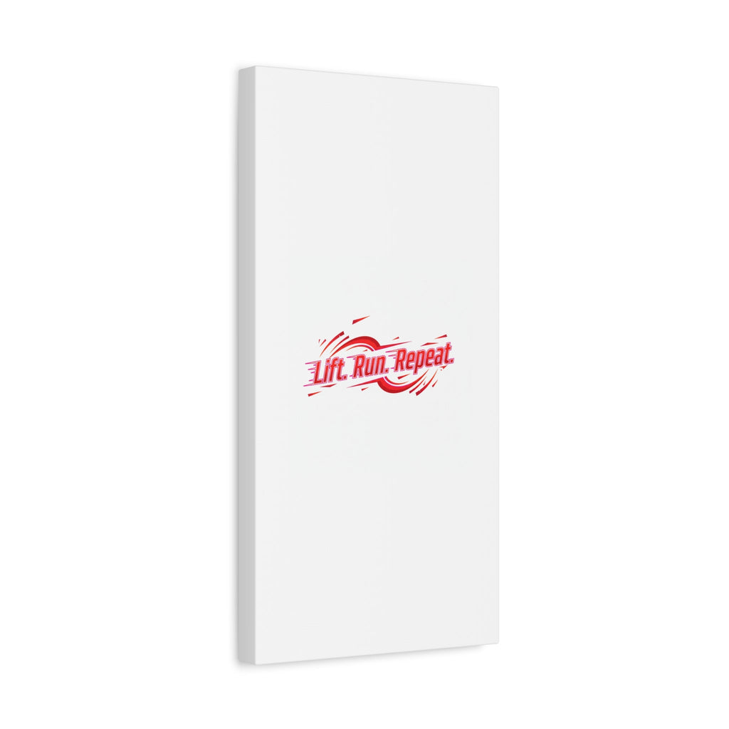 Lift Run Repeat Canvas | Fitness Wall Art, Gym Motivation