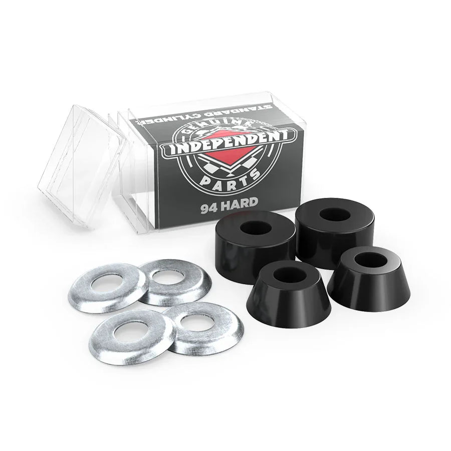 Independent Genuine Parts Standard Cylinder Cushions Hard 94a - Black (Set of 4)