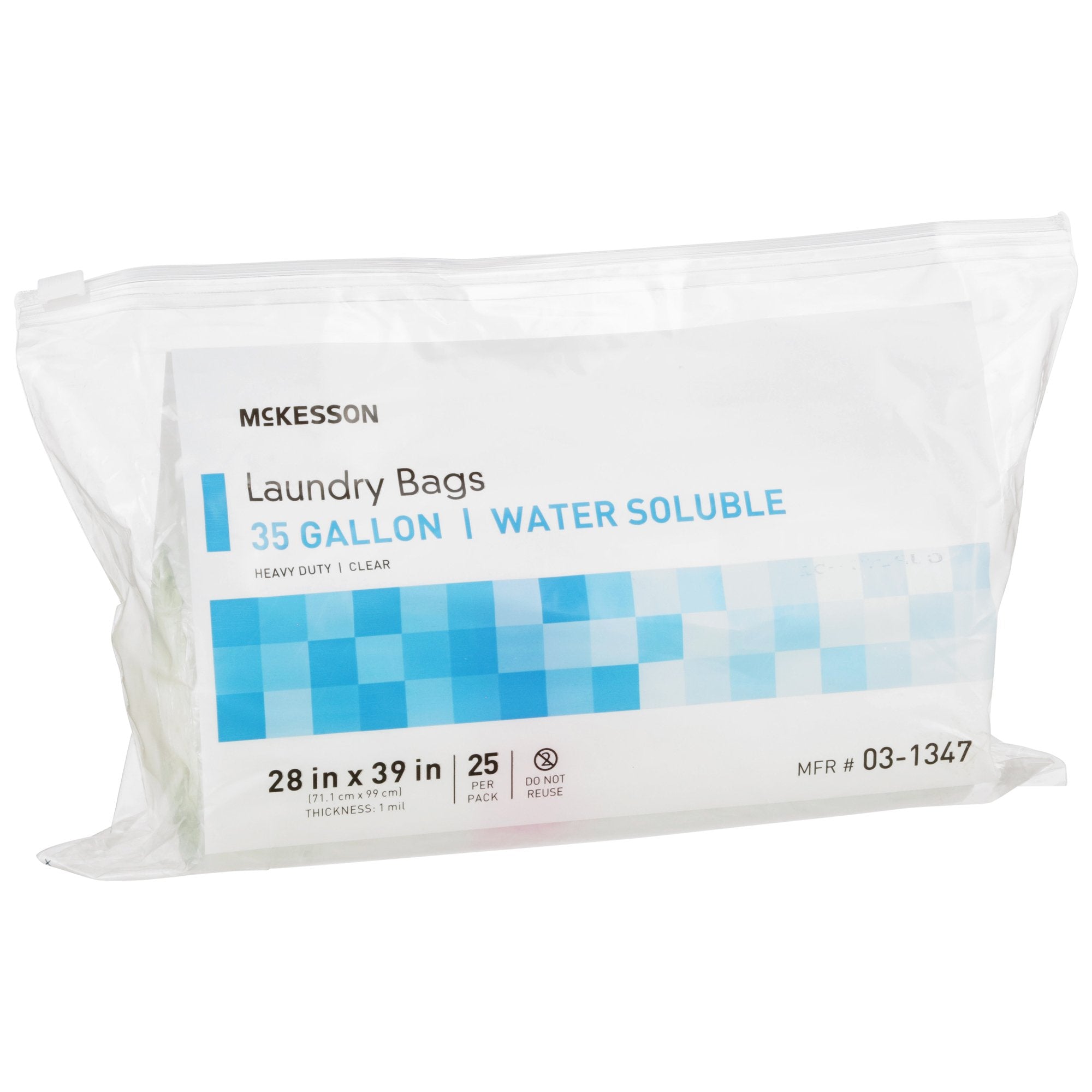 McKesson Water Soluble Laundry Bag, 30 – 35 gallon capacity 03-1347