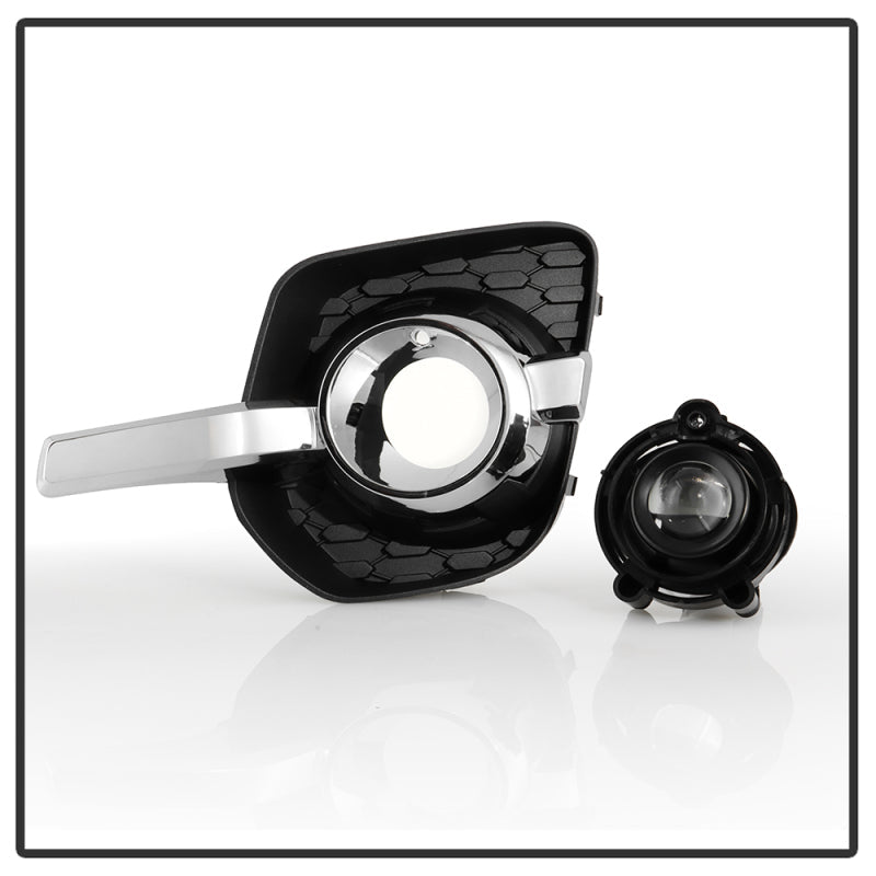 SPYDER 10-16 Chevrolet Equinox OEM Style Fog Lights w/Switch (H3 12V 55W) - Clear (FL-CEQ10-C) 9050978