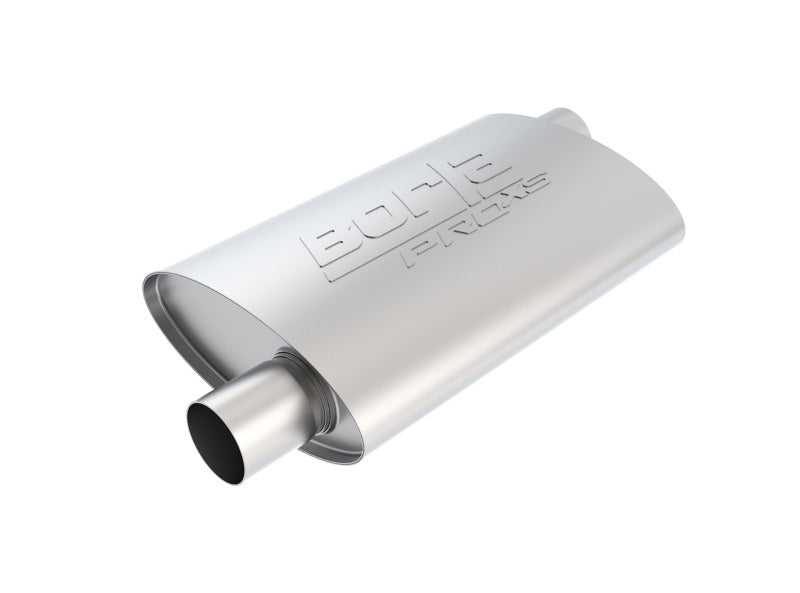 Borla Pro-XS 2.25in Tubing 14in x 4in x 9.5in Oval Offset/Offset Muffler 40351