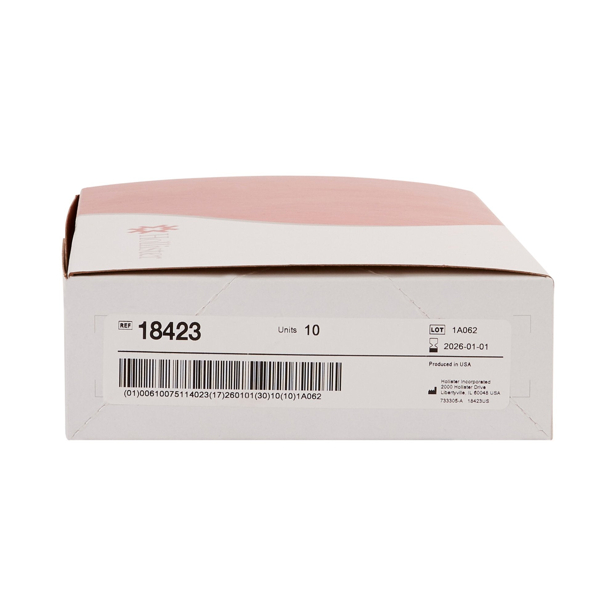 New Image™ Two-Piece Ultra-Clear Urostomy Pouch, 9 Inch Length, 2¼ Inch Flange 18423