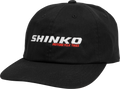 SHINKO, Shinko Black Dad Hat - Classic Adjustable Baseball Cap