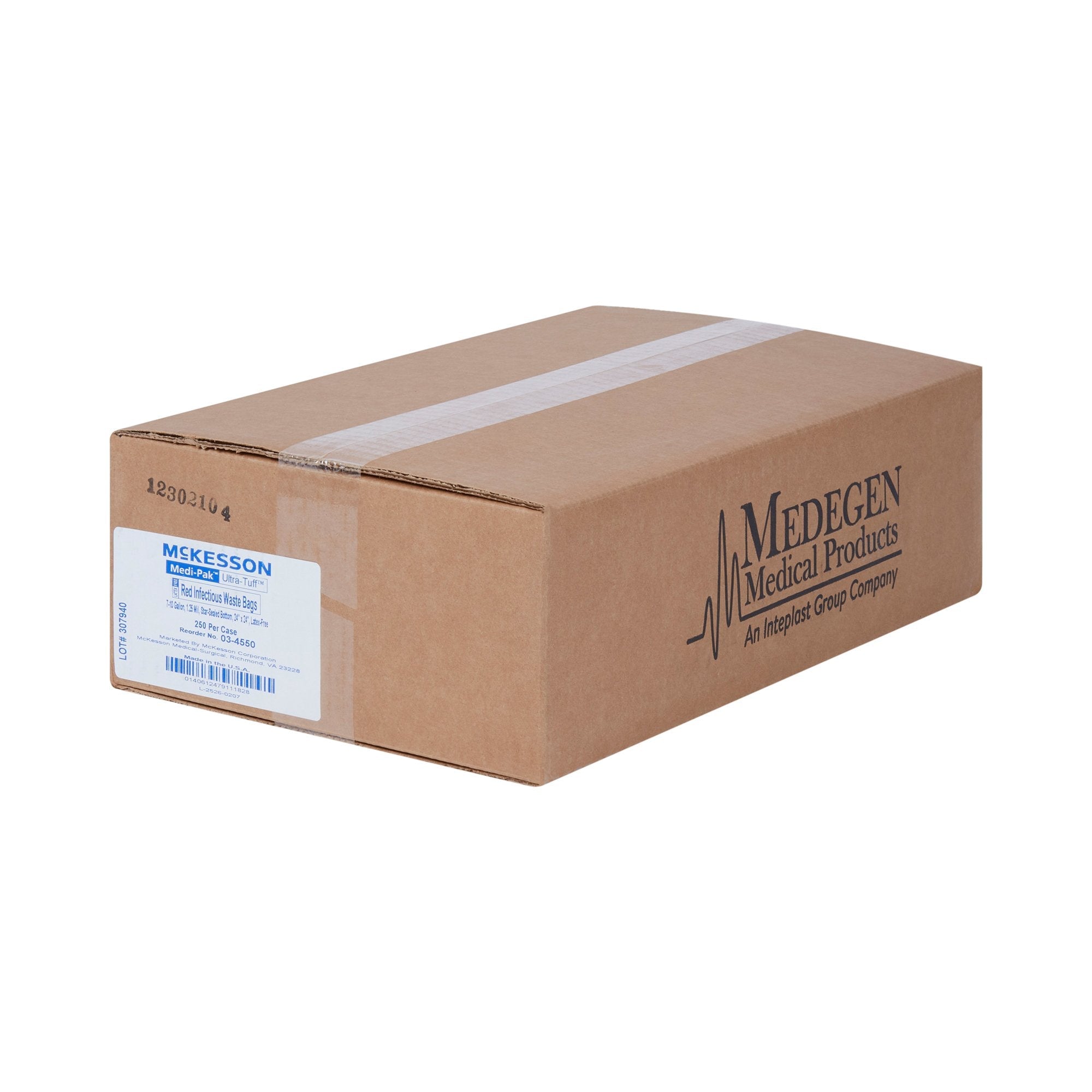 ULTRA-TUFF™ Infectious Waste Bag, 7-10 gal 03-4550