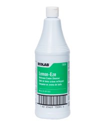 Ecolab® Lemon-Eze® Surface Cleaner, Lemon Scent, 32 oz. 6113094
