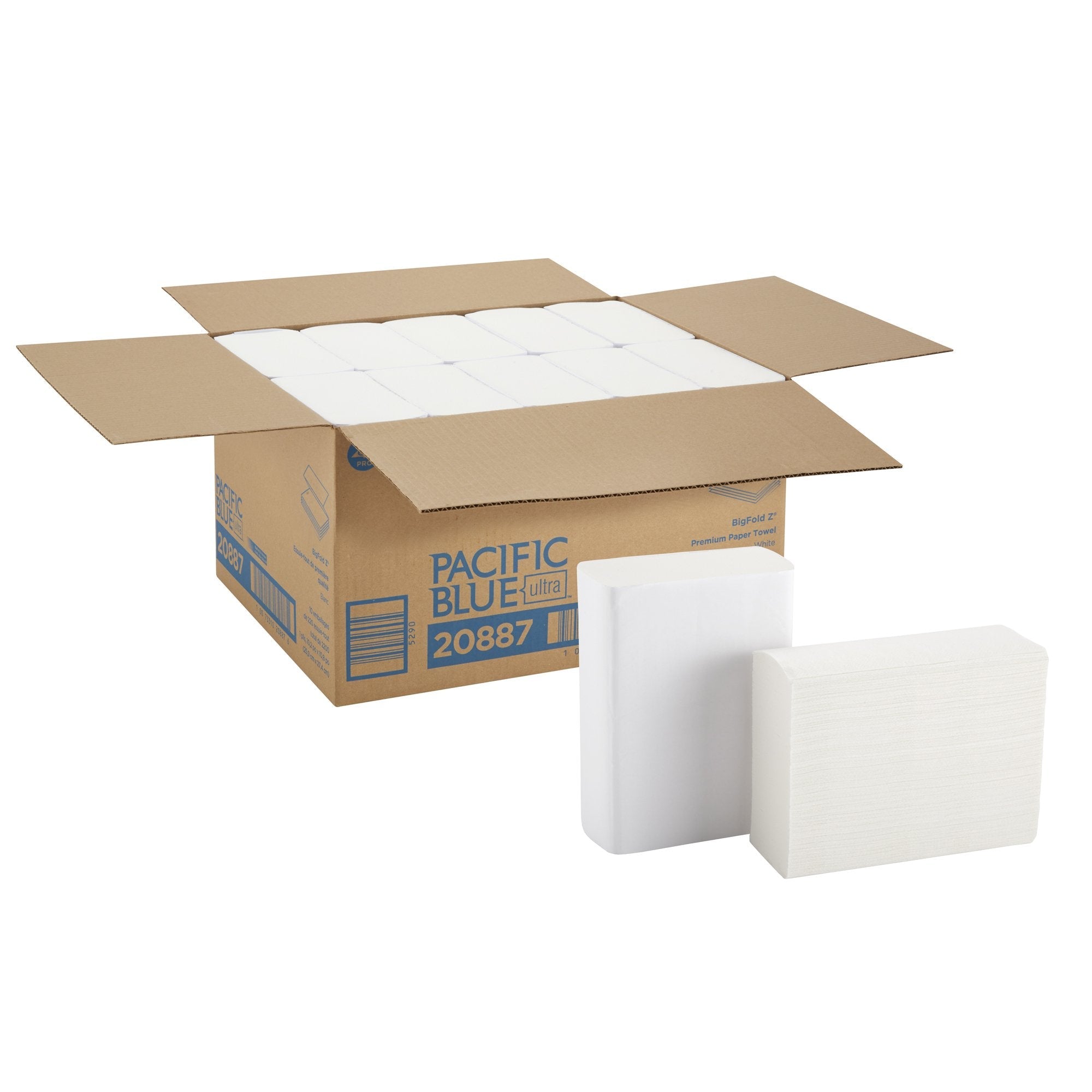 Pacific Blue Ultra™ Bigfold Z® Paper Towel, 220 Sheets per Pack 20887