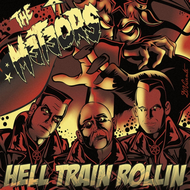 Meteors - Hell Train Rollin & Skull N Bones - LP Vinyl Bundle