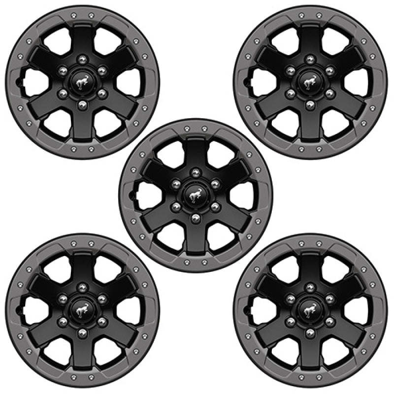 Ford Racing 21-23 Bronco 17inx8in Badlands Bead Lock Capable Wheel Kit M-1007K-DC178B