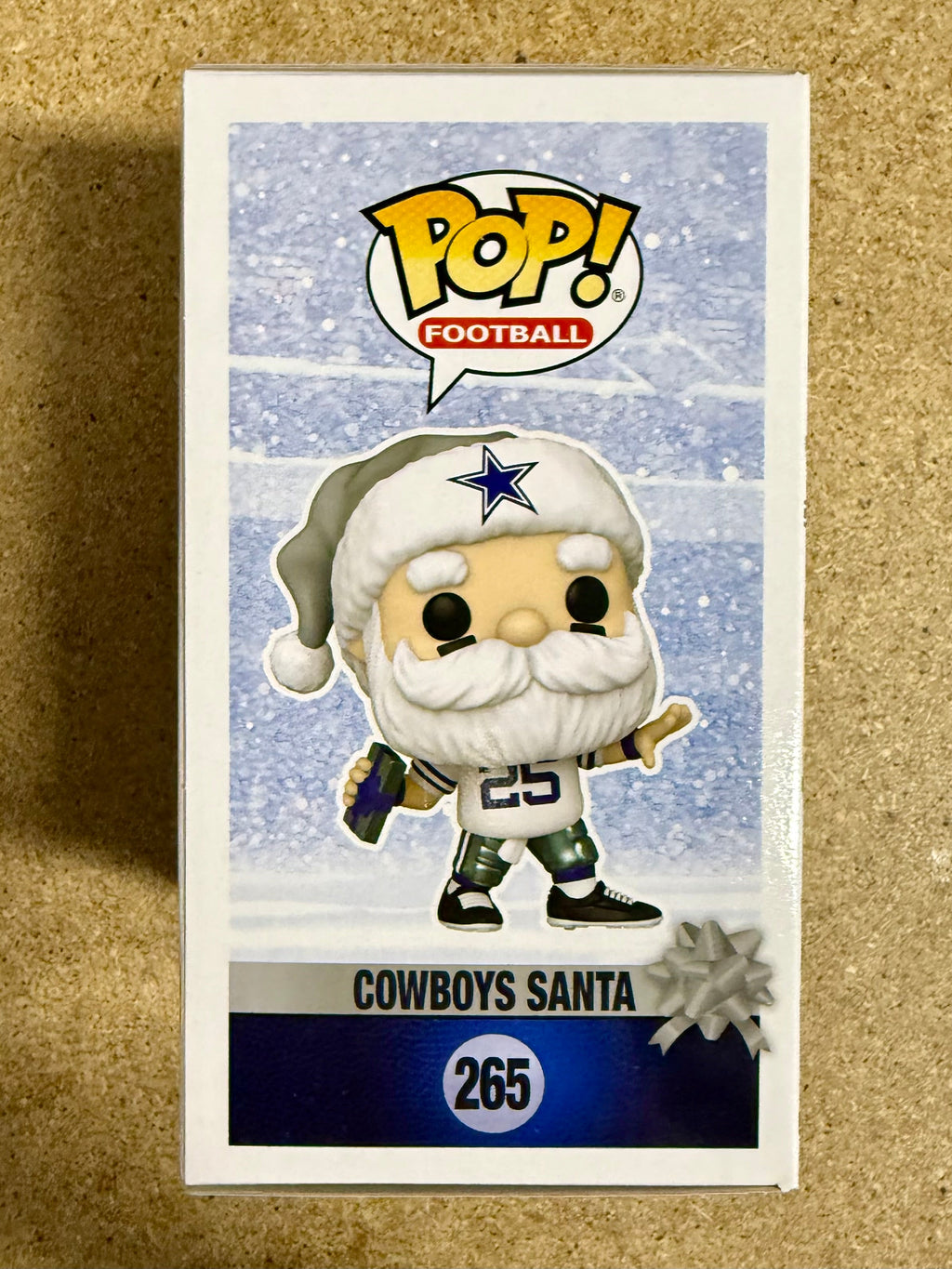 Tony Romo Signed NFL Santa Dallas Cowboys Exclusive Funko Pop! #265 JSA COA READ