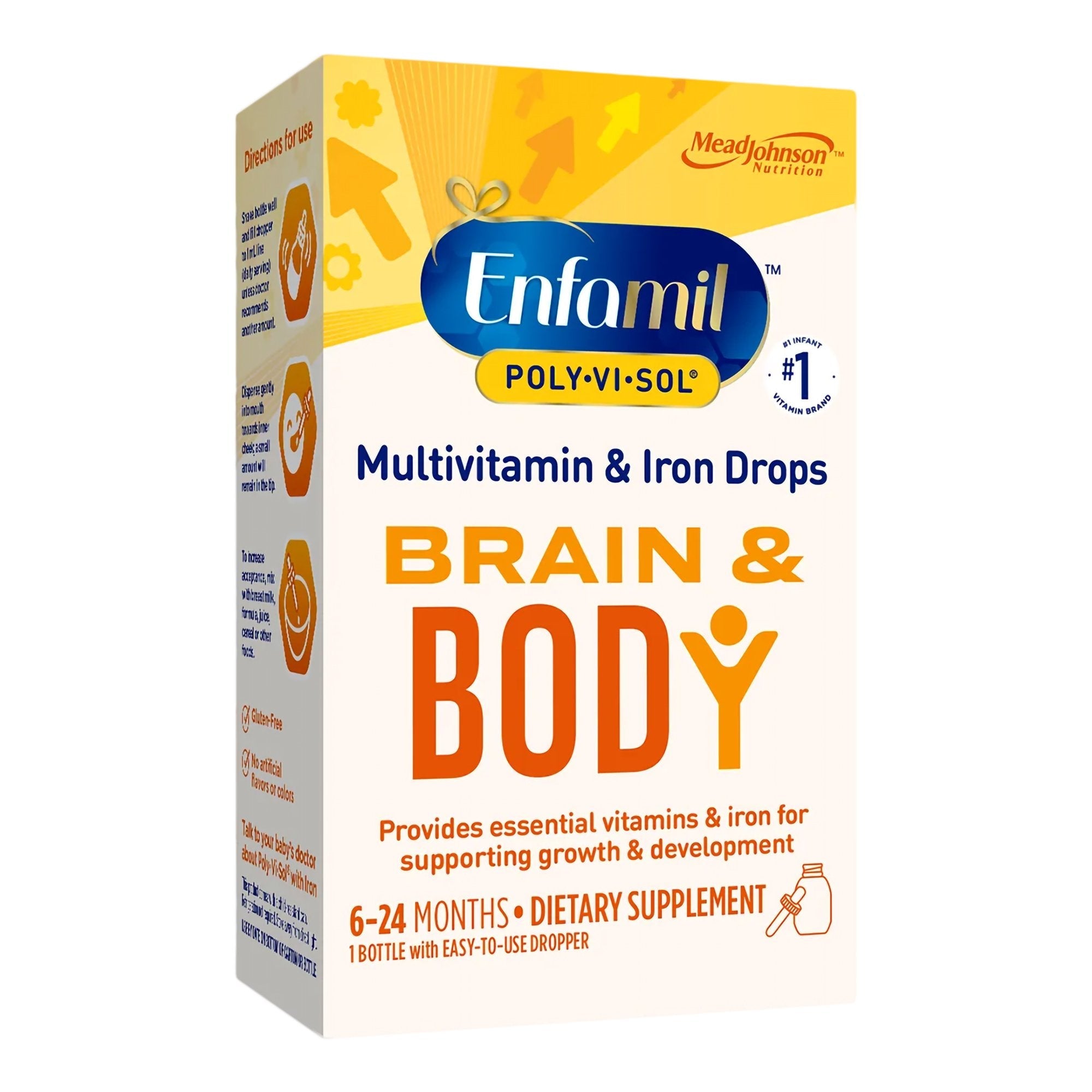 Poly·Vi·Sol® with Iron Pediatric Multivitamin Supplement 00087040501