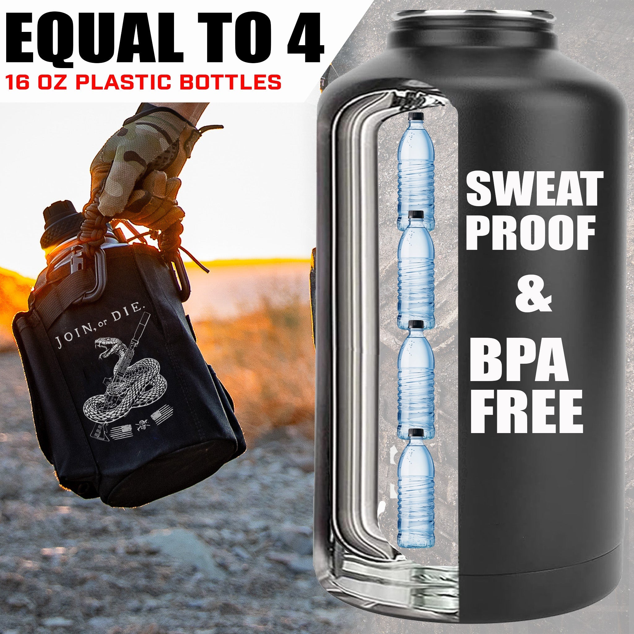 64oz Battle Bottle Bundles - PhishStones Products