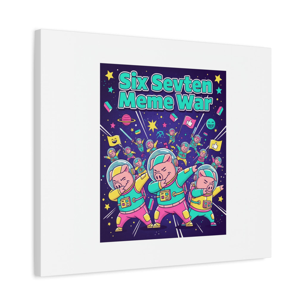 Six Sevven Meme War™ Canvas Tote | Nissspelled Edition