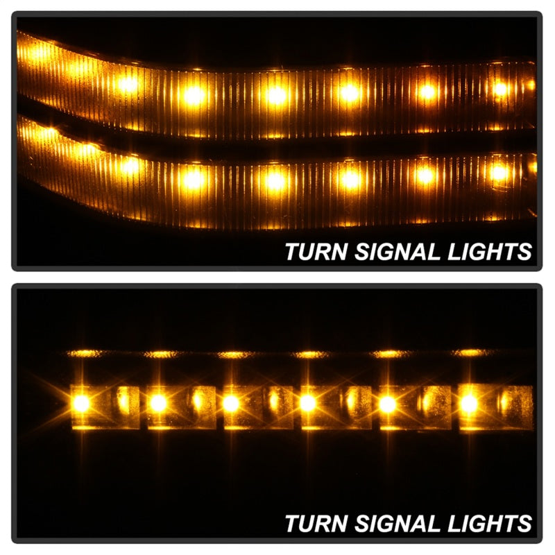 SPYDER xTune 08-15 Ford F-250 SD Heated Adj LED Signal Power Mirror - Smk (MIR-FDSD08S-G4-PW-RSM-SET) 9943126