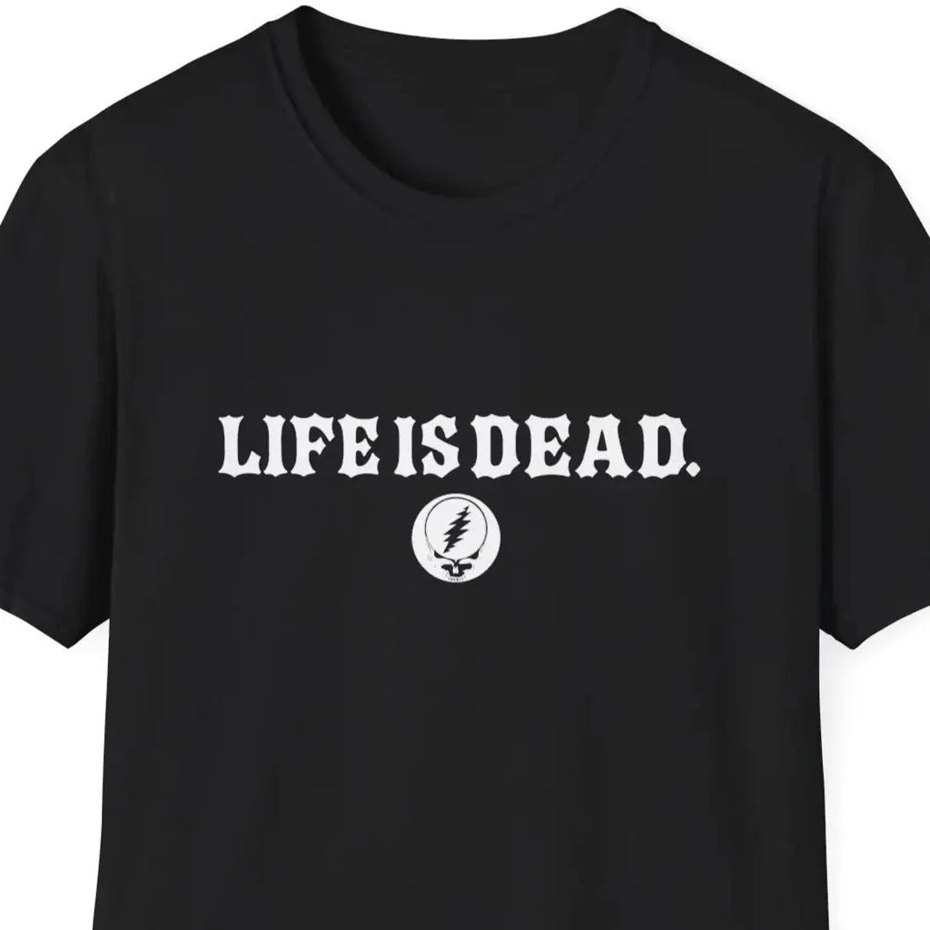 Shreddin' Jerry - Life is dead.® Two-Sided Print Grateful Dead T-Shirt