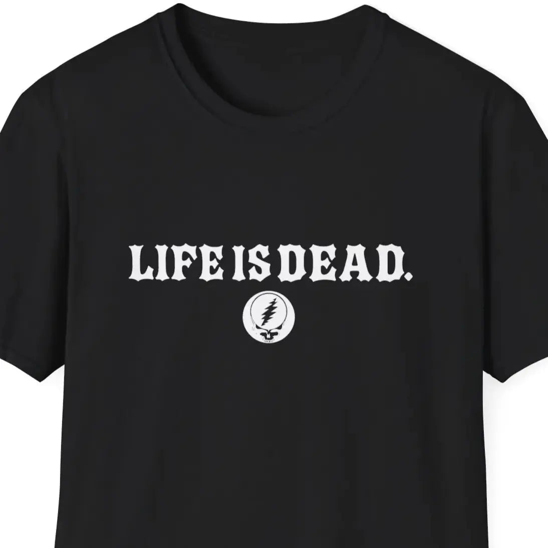 Shreddin' Jerry - Life is dead.® Two-Sided Print Grateful Dead T-Shirt