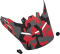 Z1R, Z1R Youth Rise Visor Kit in Camo Red - Part Number 0132-1339