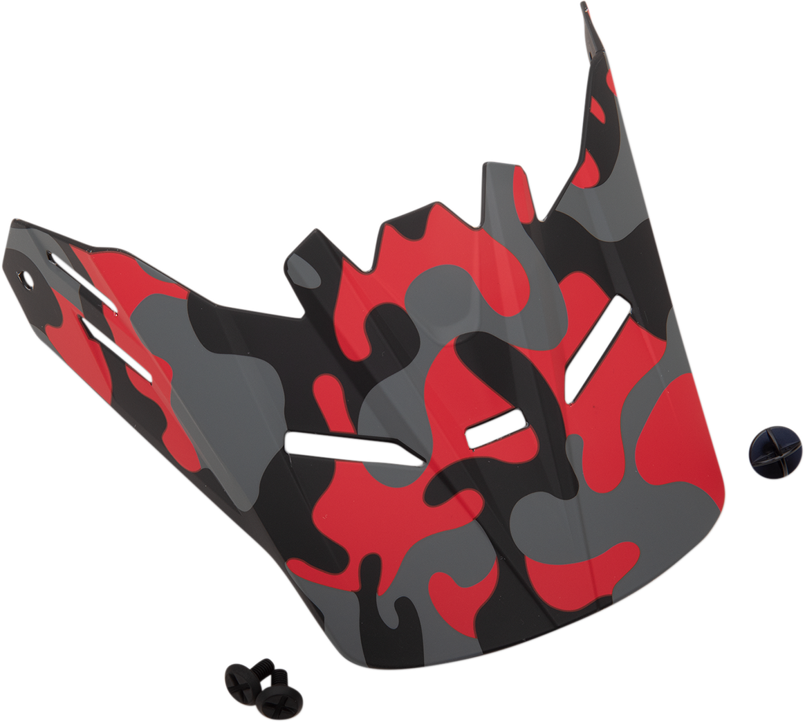 Z1R, Z1R Youth Rise Visor Kit in Camo Red - Part Number 0132-1339
