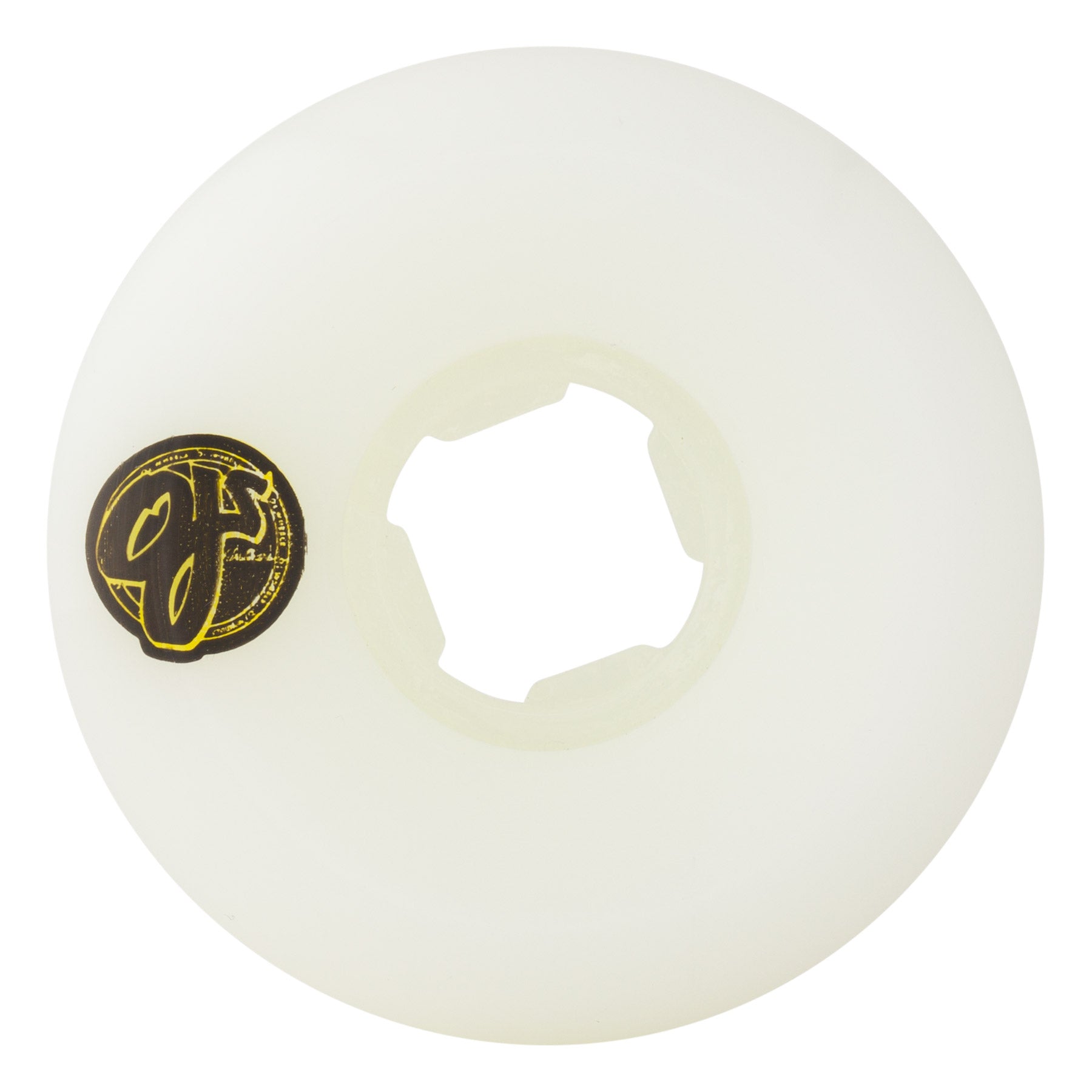 OJ Hardline Team Line 53mm 99a Purple/Yellow Skateboard Wheels