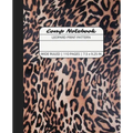 Comp Notebook: Leopard Print Pattern Wide Ruled Composition Notebook Journal for Students, College, School, Office, Work - Paperback
