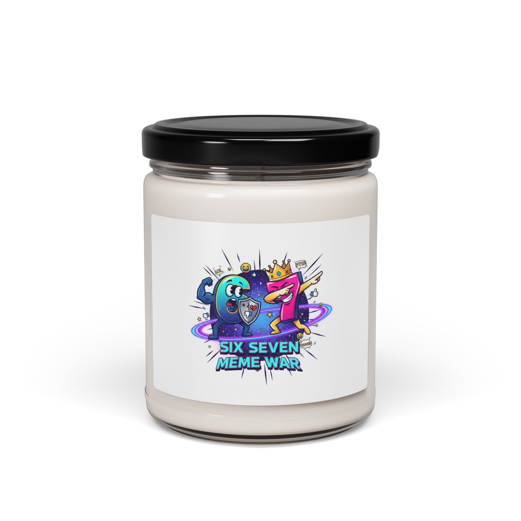 Six Seven Meme War Soy Candle | Legendary Internet Battle Scented Candle