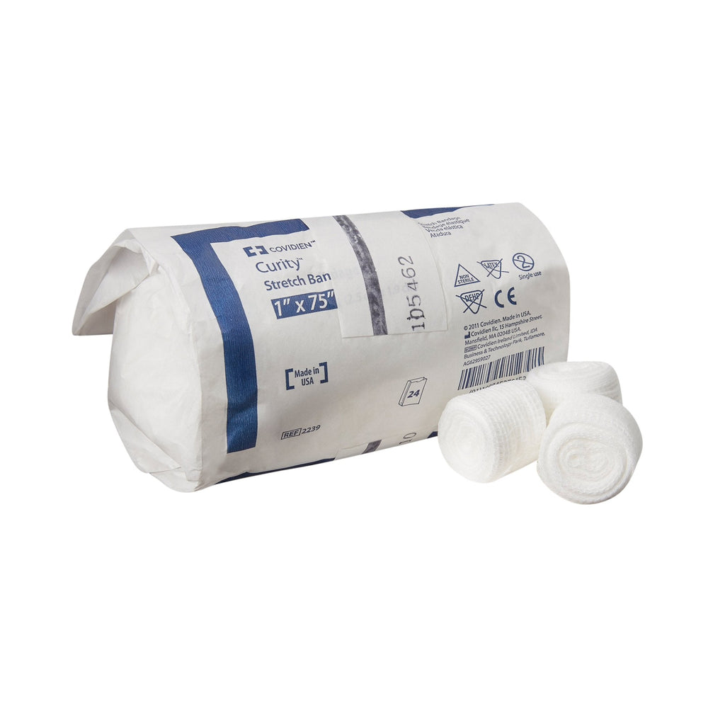 Curity™ Conforming Bandage, 1 x 75 Inch, 1-Ply 2239