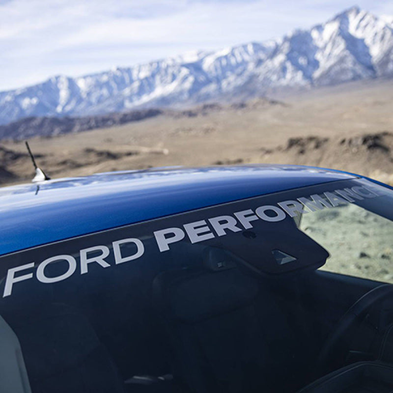 Ford Racing Ford Performance Ranger Windshield Banner - Silver M-1820-RGS