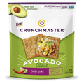 Crunchmaster - Avocado Toast Chili Lime Crackers, 3.54 oz (Pack of 12) - Gluten-Free Snacks