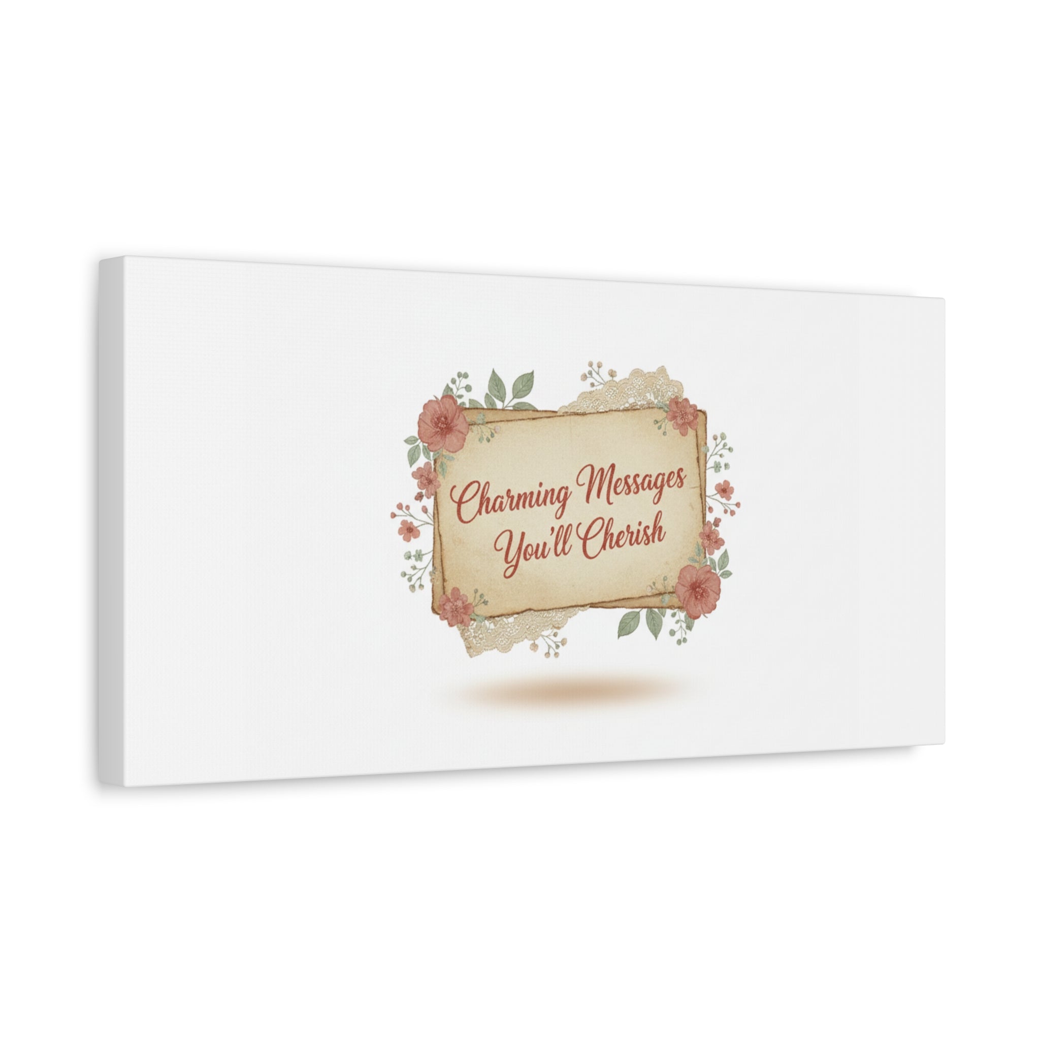 Love Letter Collage Canvas, Vintage Letter Art, Wax Seal Romance Print