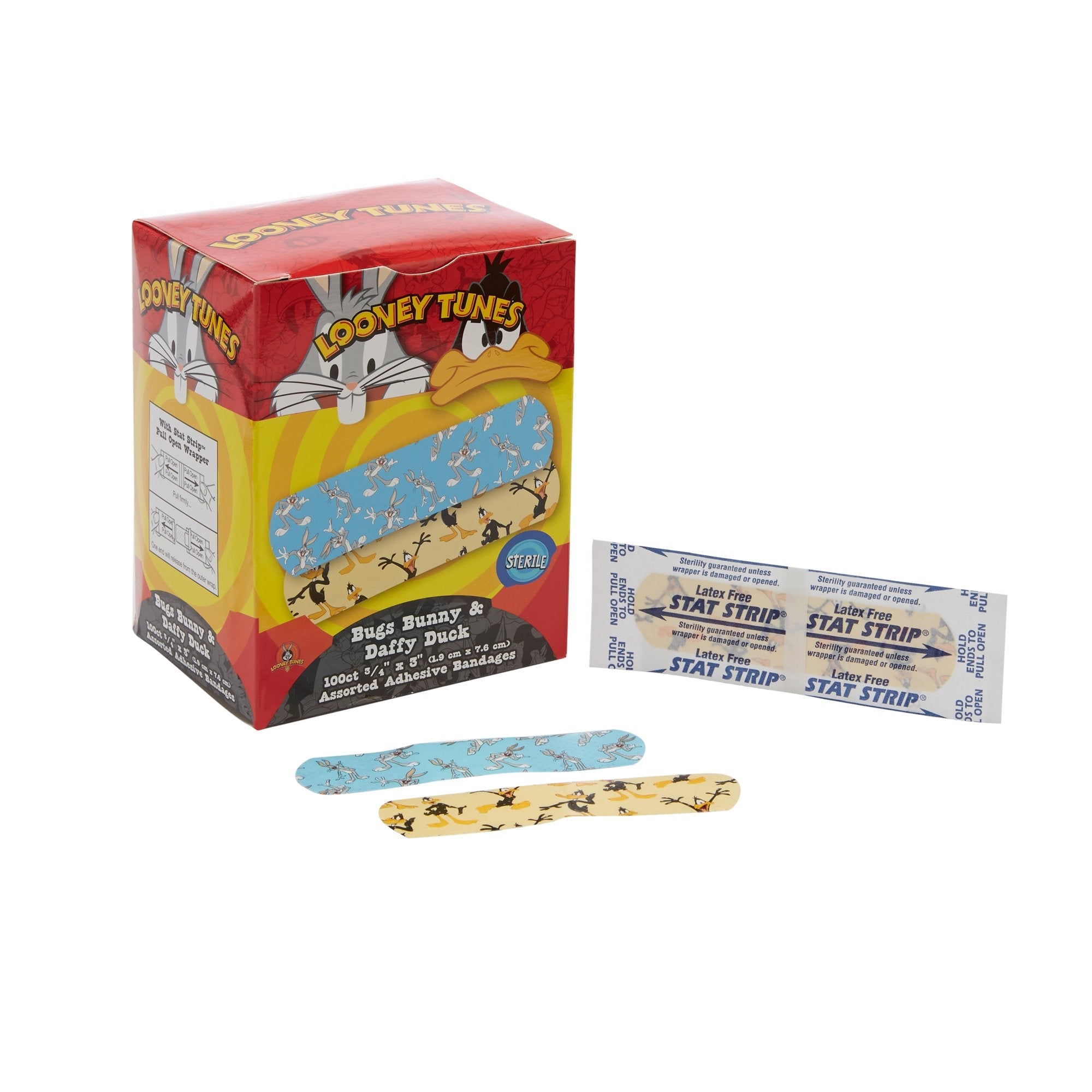 Looney Tunes™ Stat Strip® Adhesive Strip, 3/4 x 3 Inch 1075737