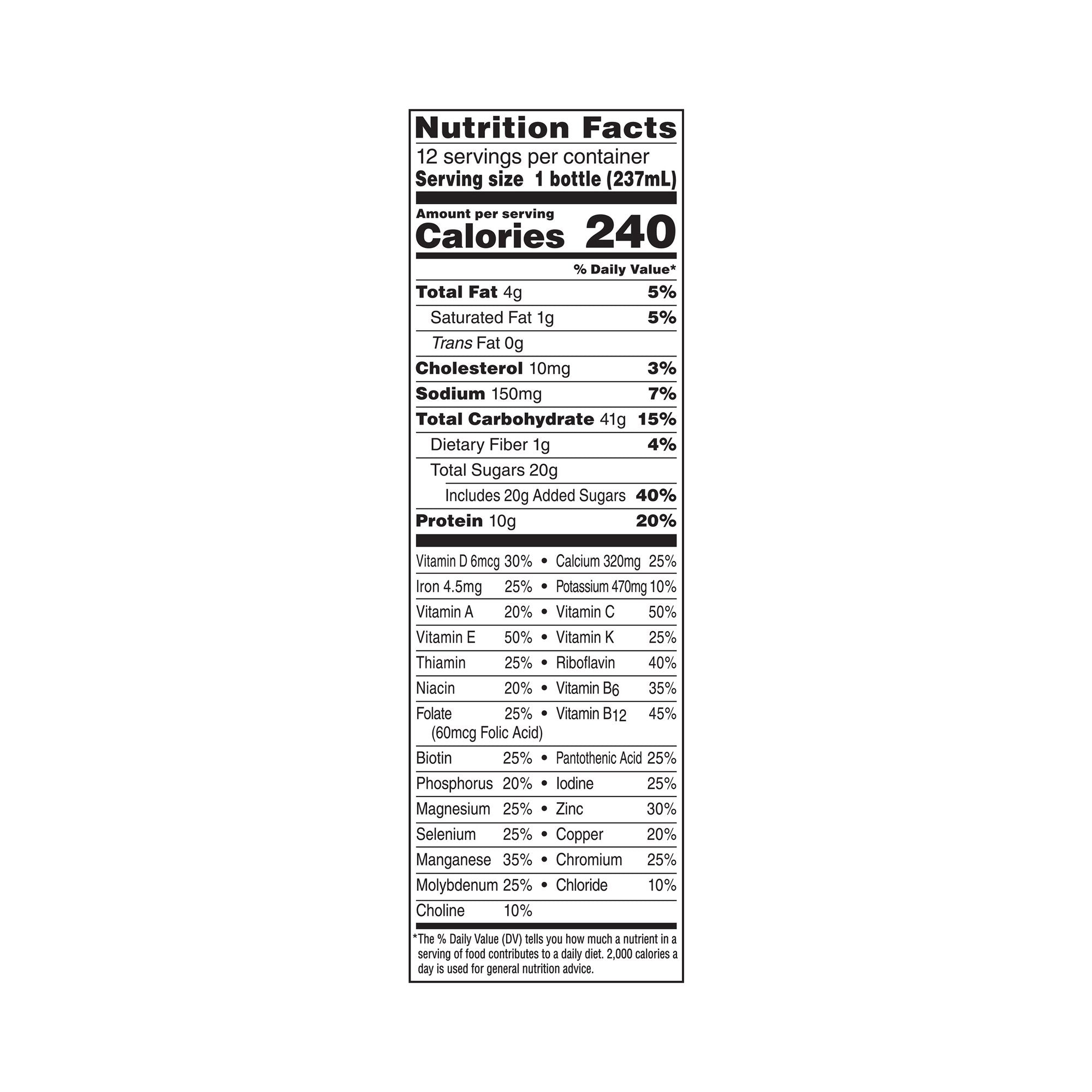 Boost® Original Vanilla Balanced Nutritional Drink, 8-ounce bottle 00041679028025