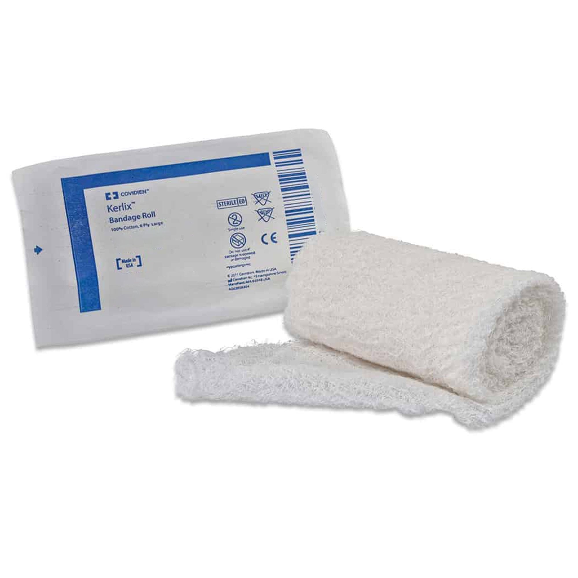Kerlix™ Fluff Bandage Roll, 3-4/10 Inch x 3-6/10 Yard, 6-Ply 6735