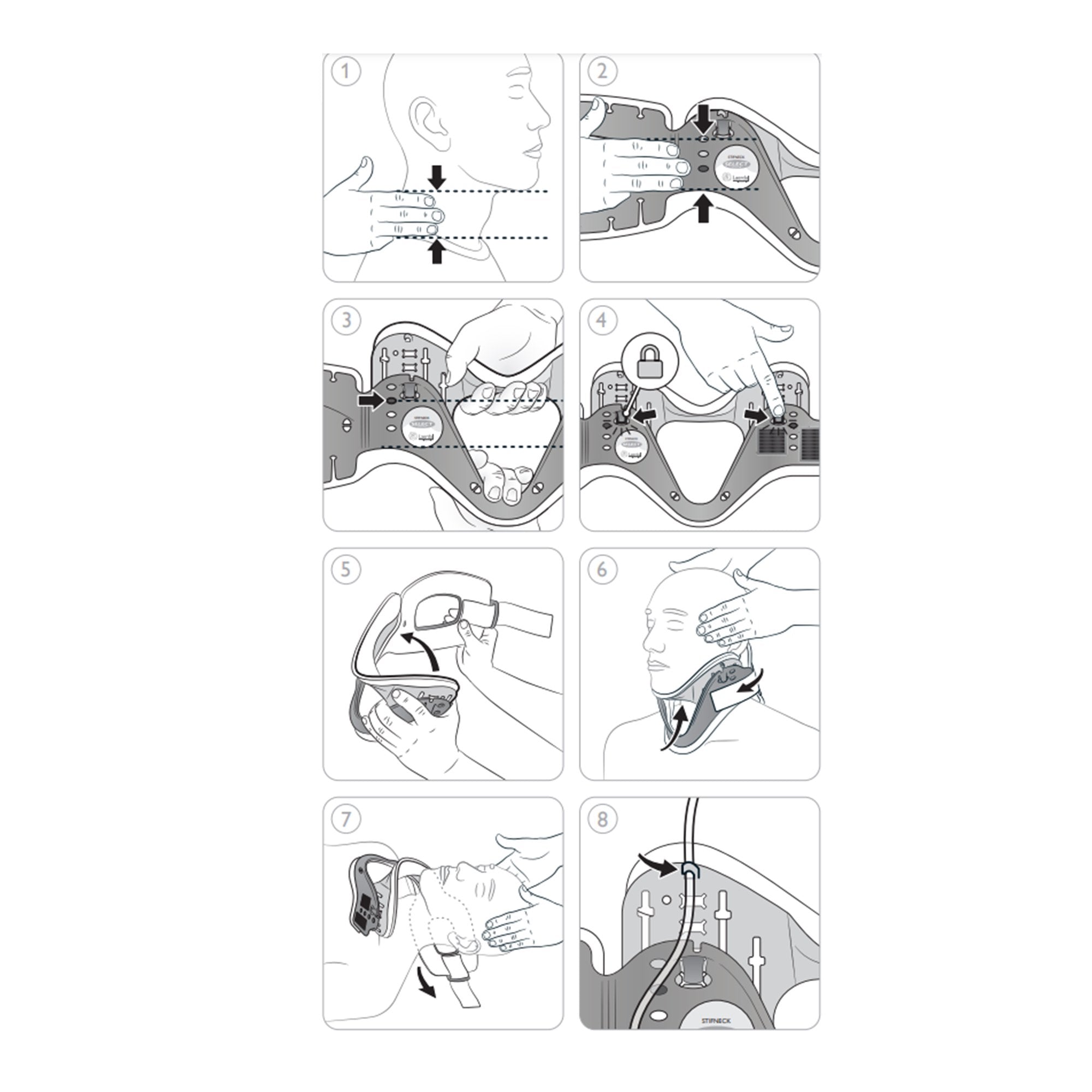 Stifneck® Pedi-Select™ Extrication Cervical Collar, Pediatric 980020