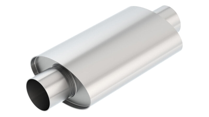 Borla XR-1 Multi-Core 3in Ctr-Ctr Oval 16in x 4.25in x 7.88in Rotary Engine Equipped Racing Muffler 400371