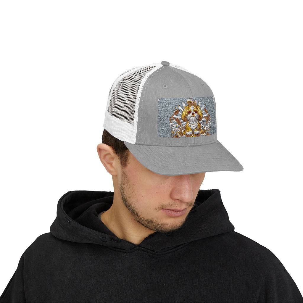 Trucker Cap —  Funny Dog Patch Snapback