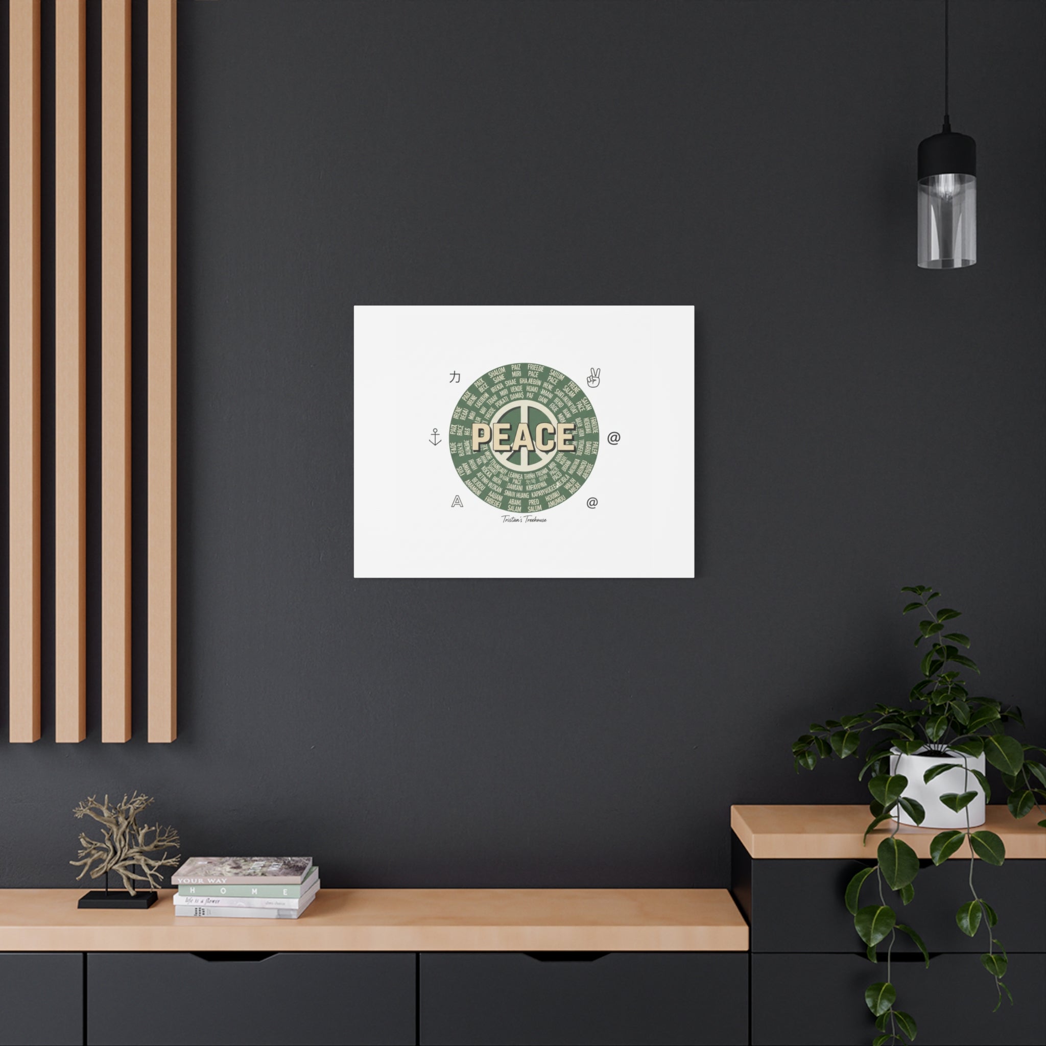 Peace doodle canvas | hand drawn sketch aesthetic, handwritten message