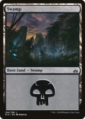 Swamp (RIX-194) - Rivals of Ixalan Foil