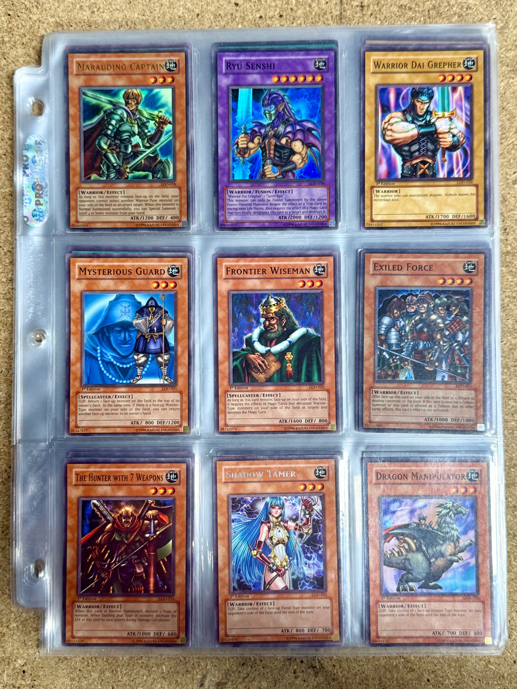 Yu-Gi-Oh! Legacy Of Darkness Complete Set LOD 000-100 Injection Fairy Lily