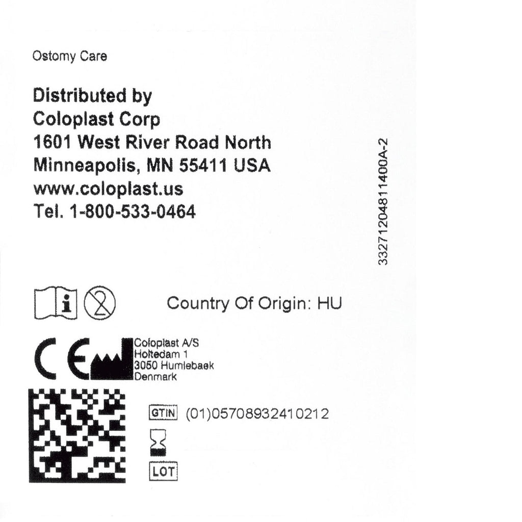 Ostomy Seal Brava® Thick 3/4 Inch (18mm) Stoma 2-1/2 Inch (64mm) - 4.2mm Thick 12048