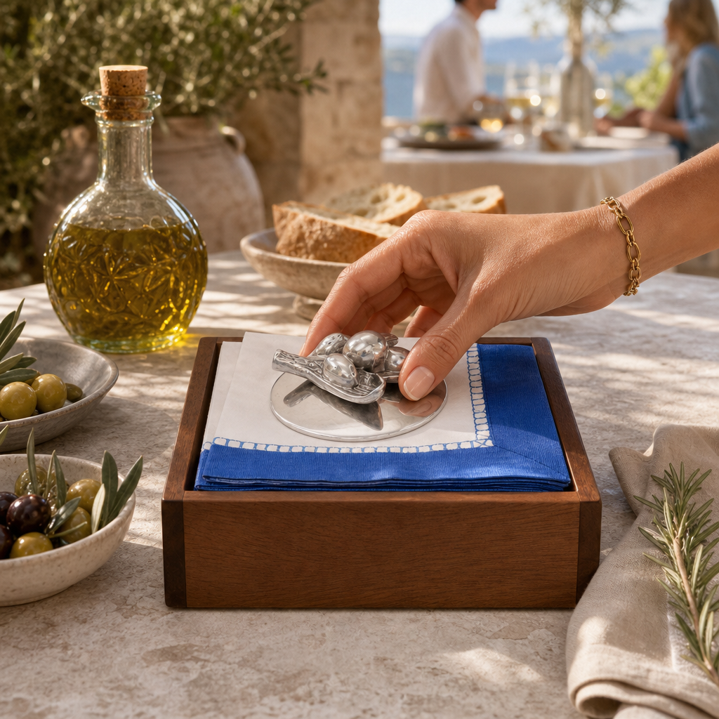 Olive Napkin Weight