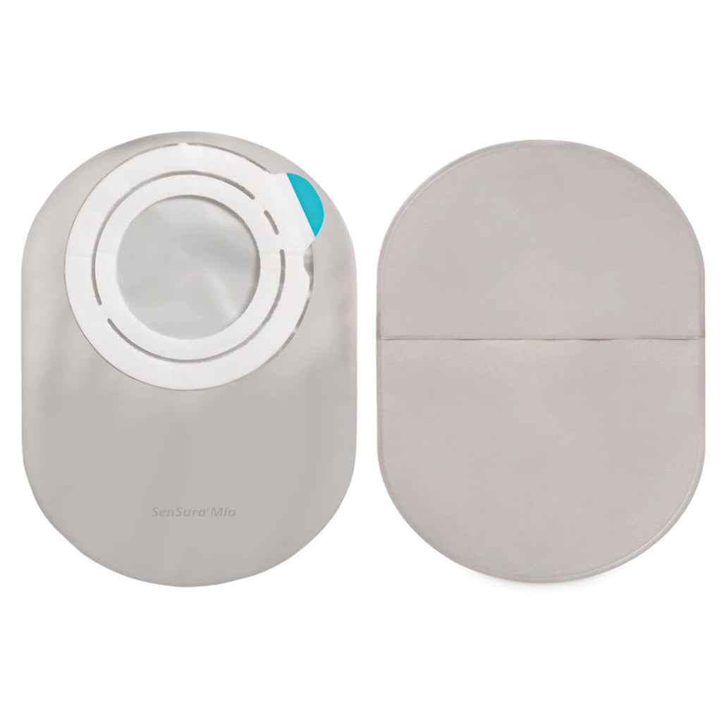 SenSura® Mio Flex 2-Piece Closed End Opaque Ostomy Pouch, Yellow Match 12222
